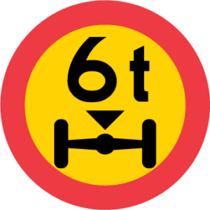 C23. Begränsat axeltryck