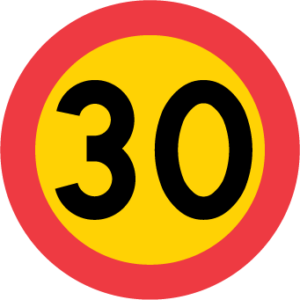 C31. Hastighetsbegränsning