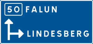 F1-1. Orienteringstavla